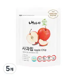 내아이애 동결건조 과일칩, 12g, 5개