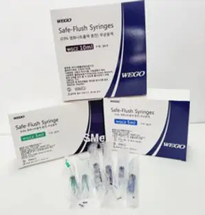 위고 일회용 멸균생리식염수 염화나트륨액 주사기형 5ml, 30개