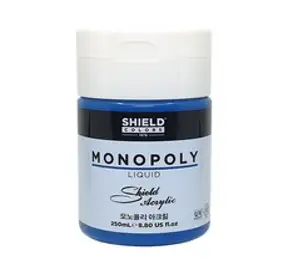쉴드 모노폴리 아크릴물감 250ml x 12p 세트, 12색