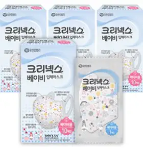 핑크퐁 365 입체마스크/3중구조/MB필터/초소형(5매입), 5개입, 5개, 혼합색상