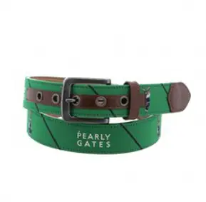 파리게이츠 골프웨어 벨트 로고 테이프 BELT (0534182501) 남성 PEARLY GATES, 화이트, 1개