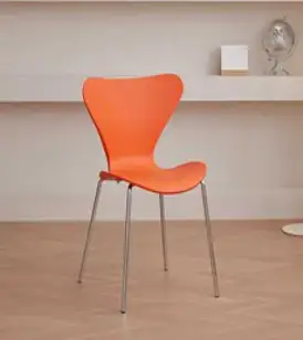 프리츠한센세븐체어 Fritz 7 seven chair 카페 식탁 의자, 월넛, 크롬실버