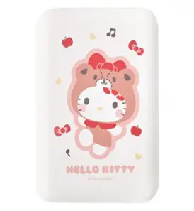 산리오캐릭터즈 듀얼 충전 보조배터리 10000mAh, 헬로키티, RPD-10000