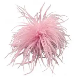 깃털 브로치 여성 패션 옷깃 핀 헤어 모자 액세서리 타조 깃털 코사지 핀 깃털 옷깃 핀 스웨터