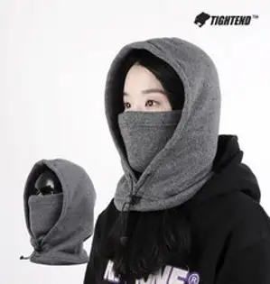 케이투세이프티 베이직 넥 게이터, BLACK, 1개