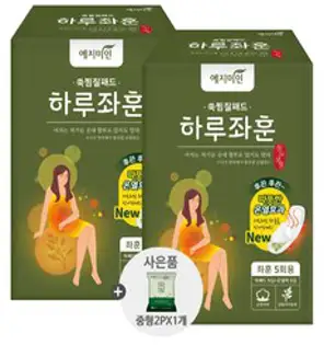 예지미인 좌훈쑥 오가닉코튼 찜질패드 5개입, 3개