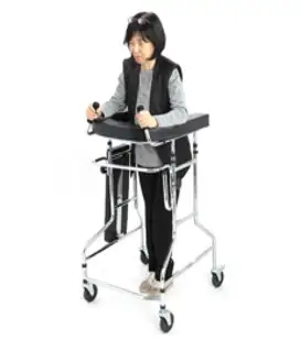 노인보행보조기 환자보행기 - 실버백세 DH-403 어깨보행차, 1개