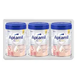 압타밀 유아용 프로푸트라 듀오어드밴스 분유 3단계, 800g, 3개