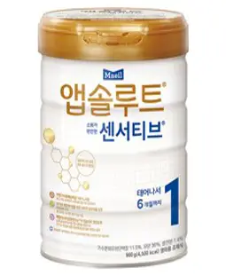 앱솔루트 센서티브 분유 1단계, 1개