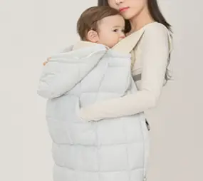 거즈 아기띠워머 (4계절) 아기 가리개 햇빛가리개 신생아 가리개 임신/출산/백일선물 아기이불 거즈이불 낮잠이불 수유가리개 봄달, 토끼