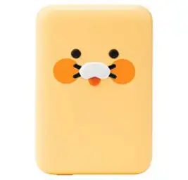 카카오프렌즈 케이블형 맥세이프 보조배터리 10000mAh 멀티단자, 라이언