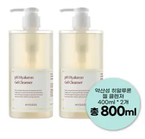 휘게 약산성 히알루론 젤 클렌저, 800ml, 1개