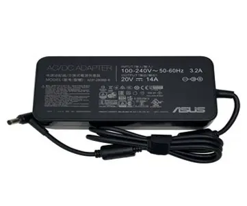 ASUS 노트북 ROG 제피러스 G15 GA503QR 정품 충전기 20V 14A 280W (6.0) 전원 어댑터, ASUS 280W (6.0) + PC 케이블, 1개