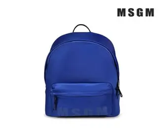 MSGM 나일론 백팩 블루 MSBPU1L3LU
