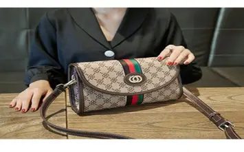 헤지스 여성 나일론 스몰 토트백