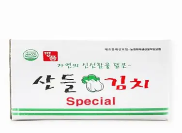 산들푸드 산들김치 (스폐셜) 10kg 아이스박스포장, 1개