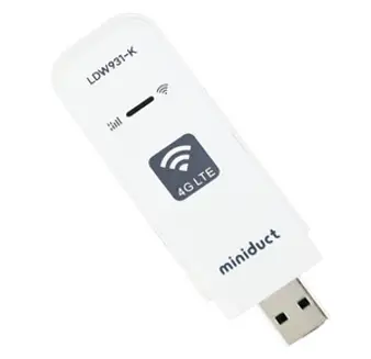 미니덕트 LTE 라우터 휴대용 무선 유심 와이파이 공유기, LDW931-K, 1개