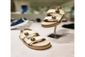 슈콤마보니 오브 샌들 WHT (DW2AM24006WHT) 4CM 크림화이트