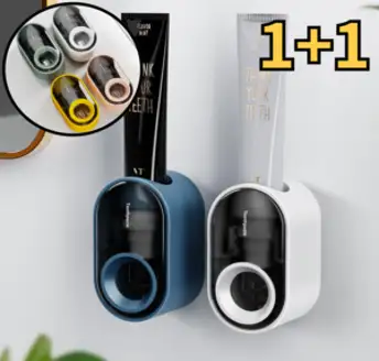 1+1 치약 짜개 자동 디스펜서 6종, 2개, Y05민트