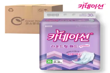 카네이션 프리미엄 라운드형 속기저귀(4회분) 성인기저귀, FREE(onesize), 30개입, 8개