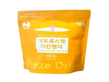 마도로스펫 반려동물 동결건조 트릿 간식, 치킨텐더, 100g, 1개