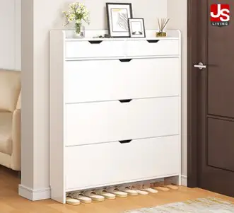 슬라이딩 신발장 폴딩 현관장 인테리어 신발렉 틈새, 80cm 싱글 / 그레이