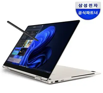 삼성전자 갤럭시북3 프로 360 16인치 인텔 코어 i5 터치 디스플레이 WQXGA+ 태블릿 2in1 S펜 사무용 업무용 OLED 노트북, 갤럭시북 프로 360, WIN11 Home, 16GB, 1TB, 베이지