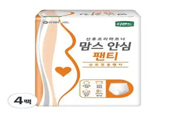 디펜드 여성용 맘스 안심팬티 성인기저귀 프리사이즈, FREE(onesize), 8개입, 4개