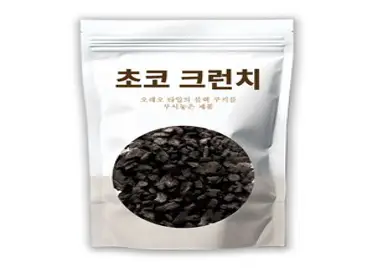 선인 초코쿠키 크런치 크럼블 블랙 초콜릿 쿠키 분태, 1개, 300g